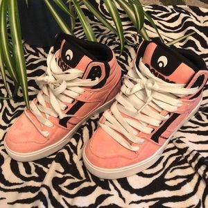Osiris Pink/Fatigues skate shoes